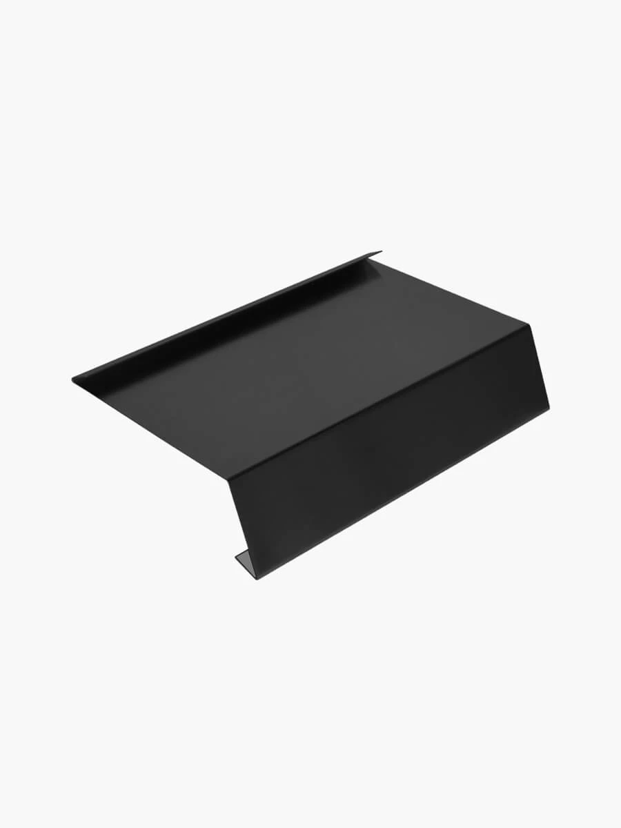 Traufblech mit Falz (Material: Aluminium, Kuper, Zink, verzinkt)